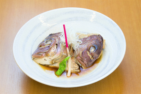 真鯛カブト煮定食